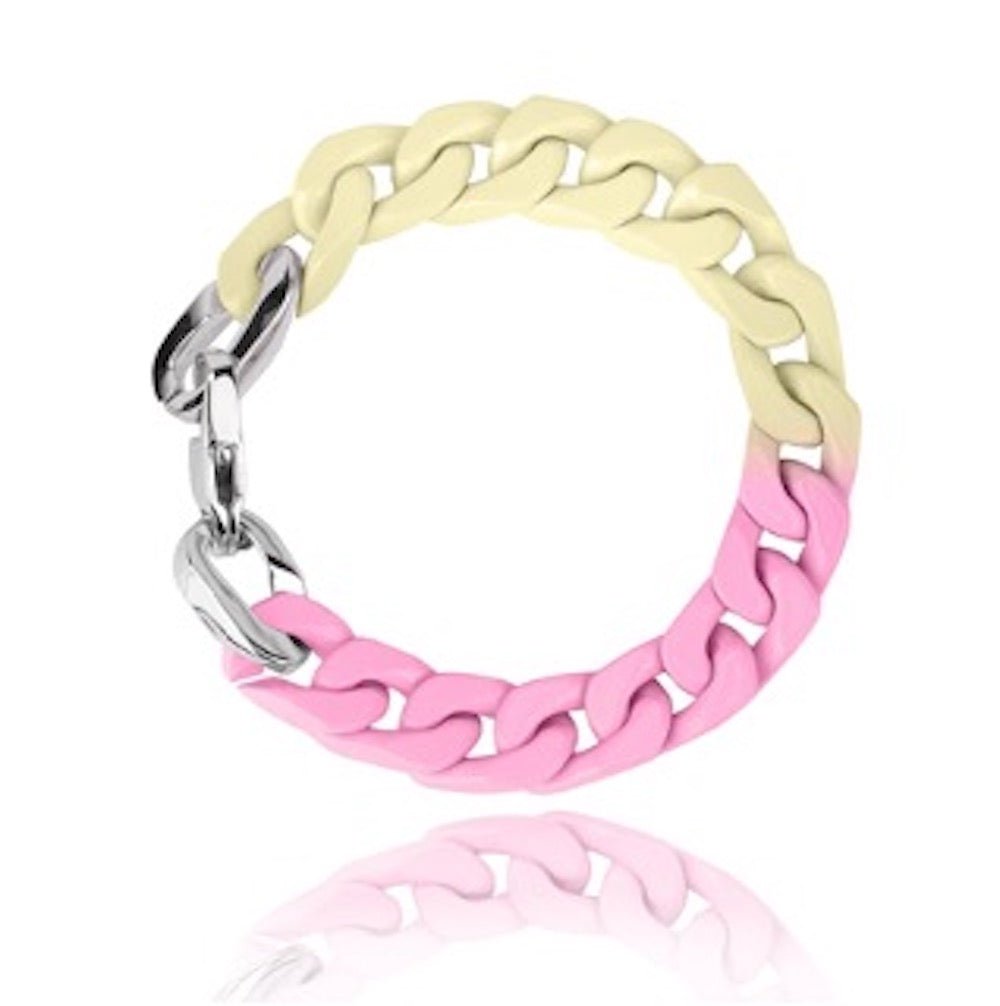 Vintage Havana | DOUBLE DIP BRACELET PINK/LEMON