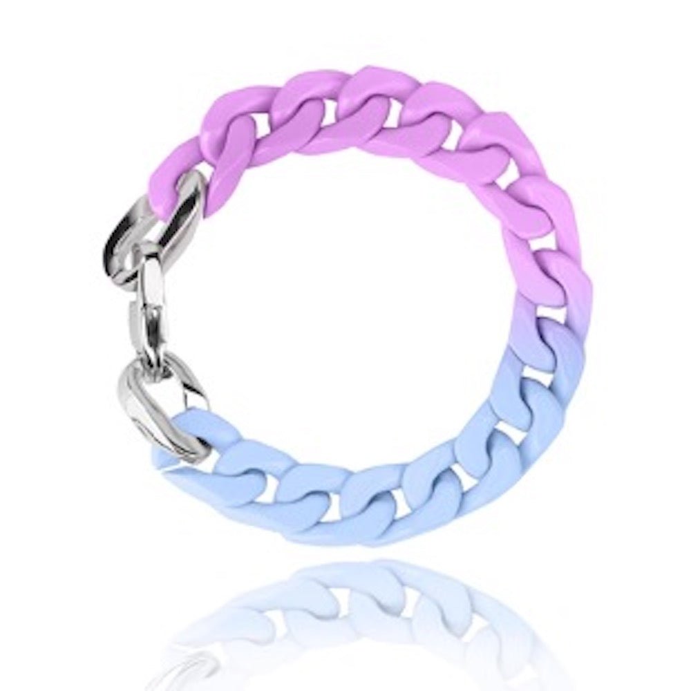 Vintage Havana | DOUBLE DIP BRACELET SKY BLUE/ PURPLE