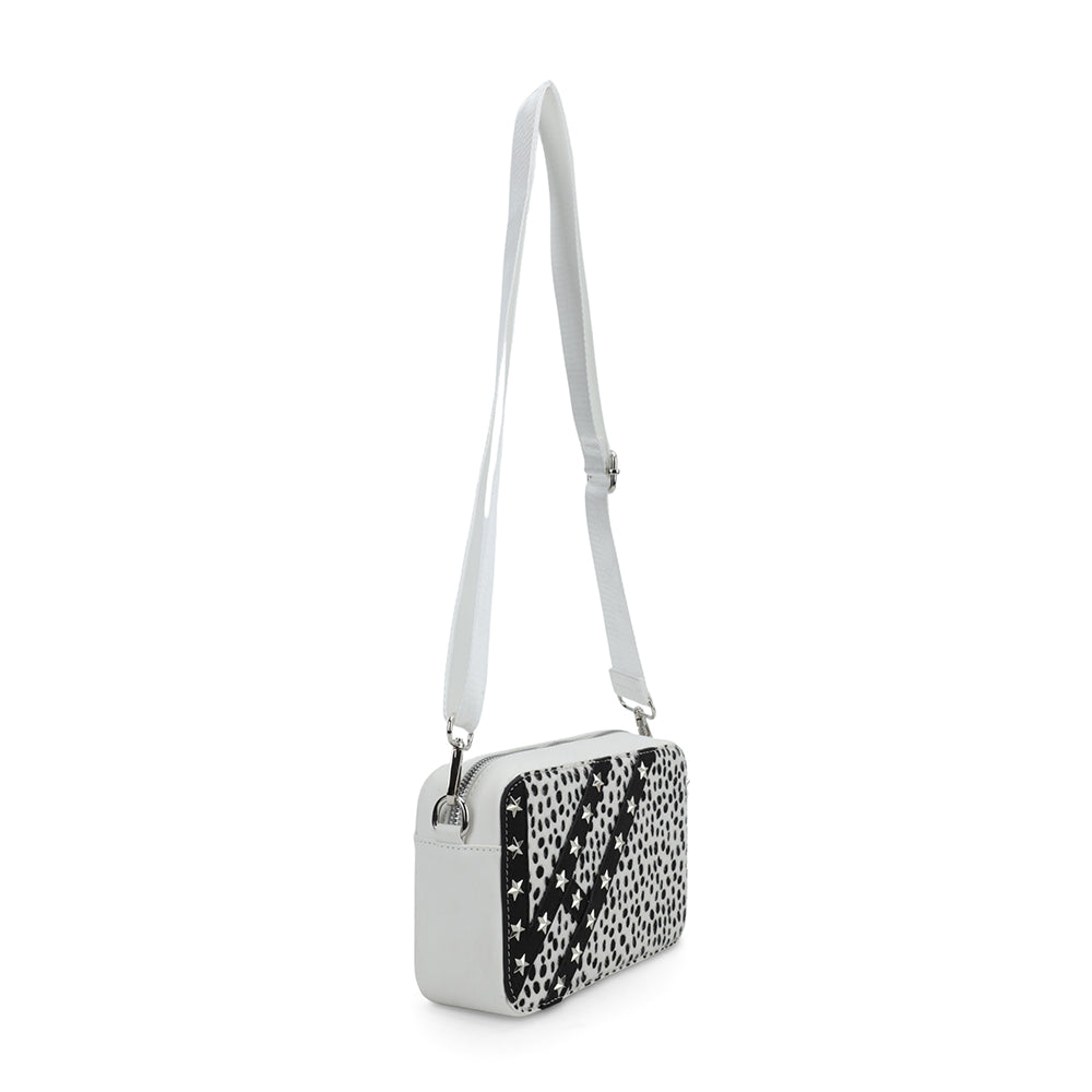 Vintage Havana | JOYCE BAG - WHITE CHEETAH