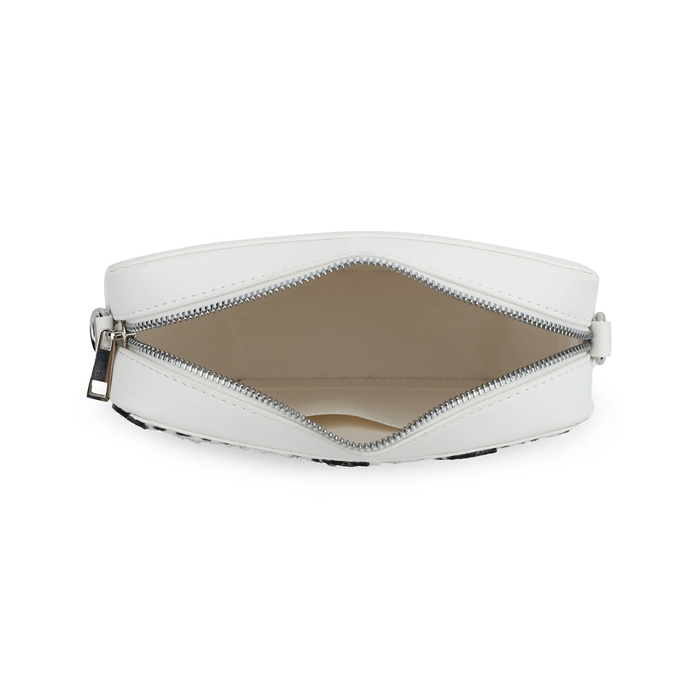 Vintage Havana | JOYCE BAG - WHITE CHEETAH