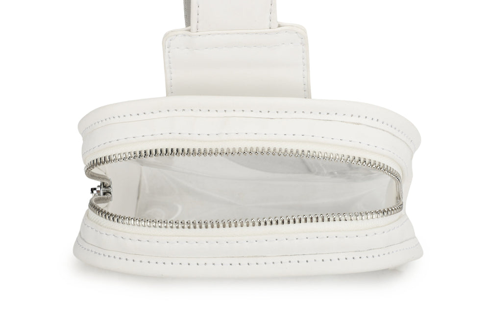 Vintage Havana | Alexa Bag - Clear White