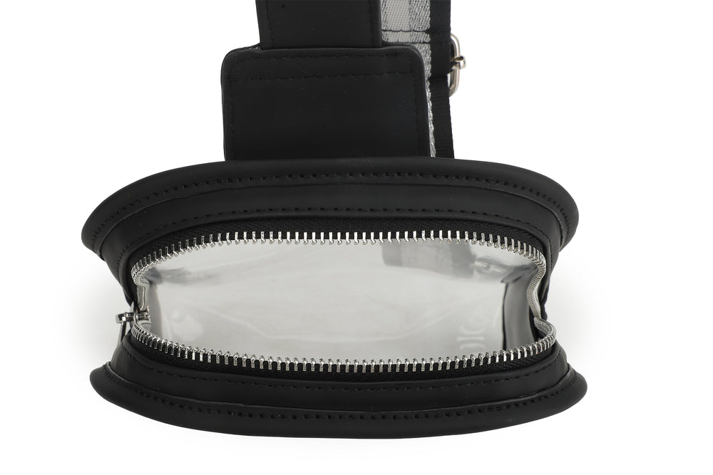 Vintage Havana | Alexa Bag - Clear Black