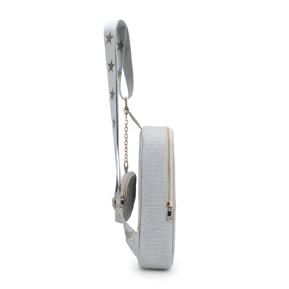 Vintage Havana | Kety Bag - White Multi