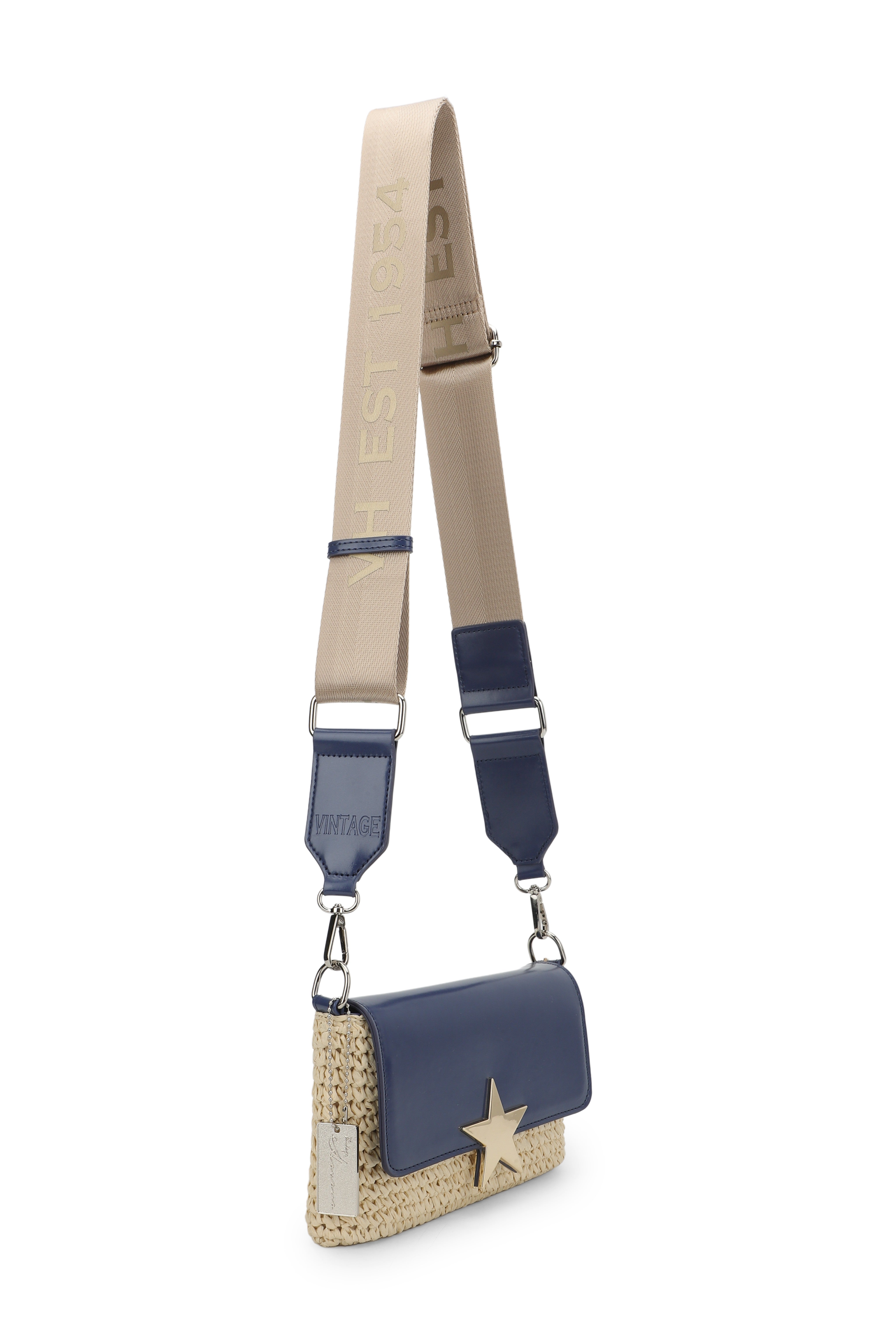 Vintage Havana | Capri Navy Bag