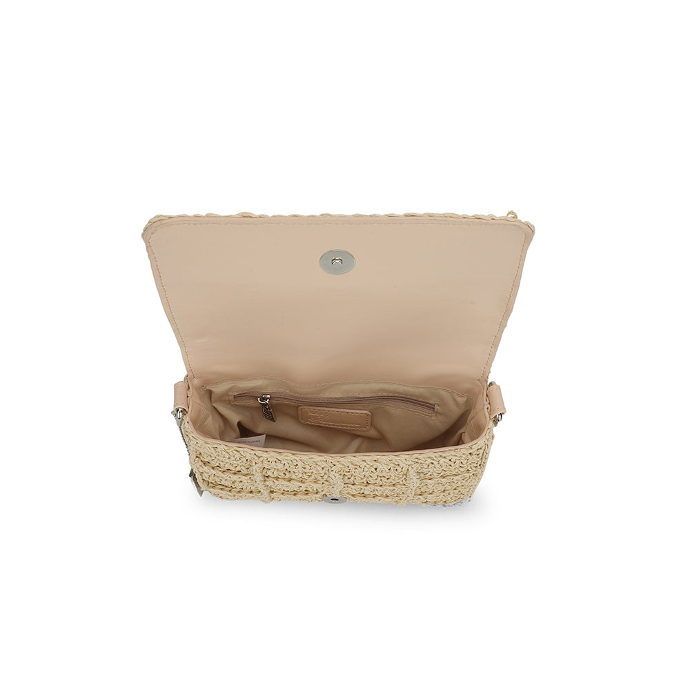 Vintage Havana | Ibiza Cream Rafia Bag