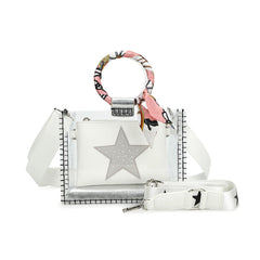 Vintage Havana | MINI MOLLY - SCARF WHITE PEARL