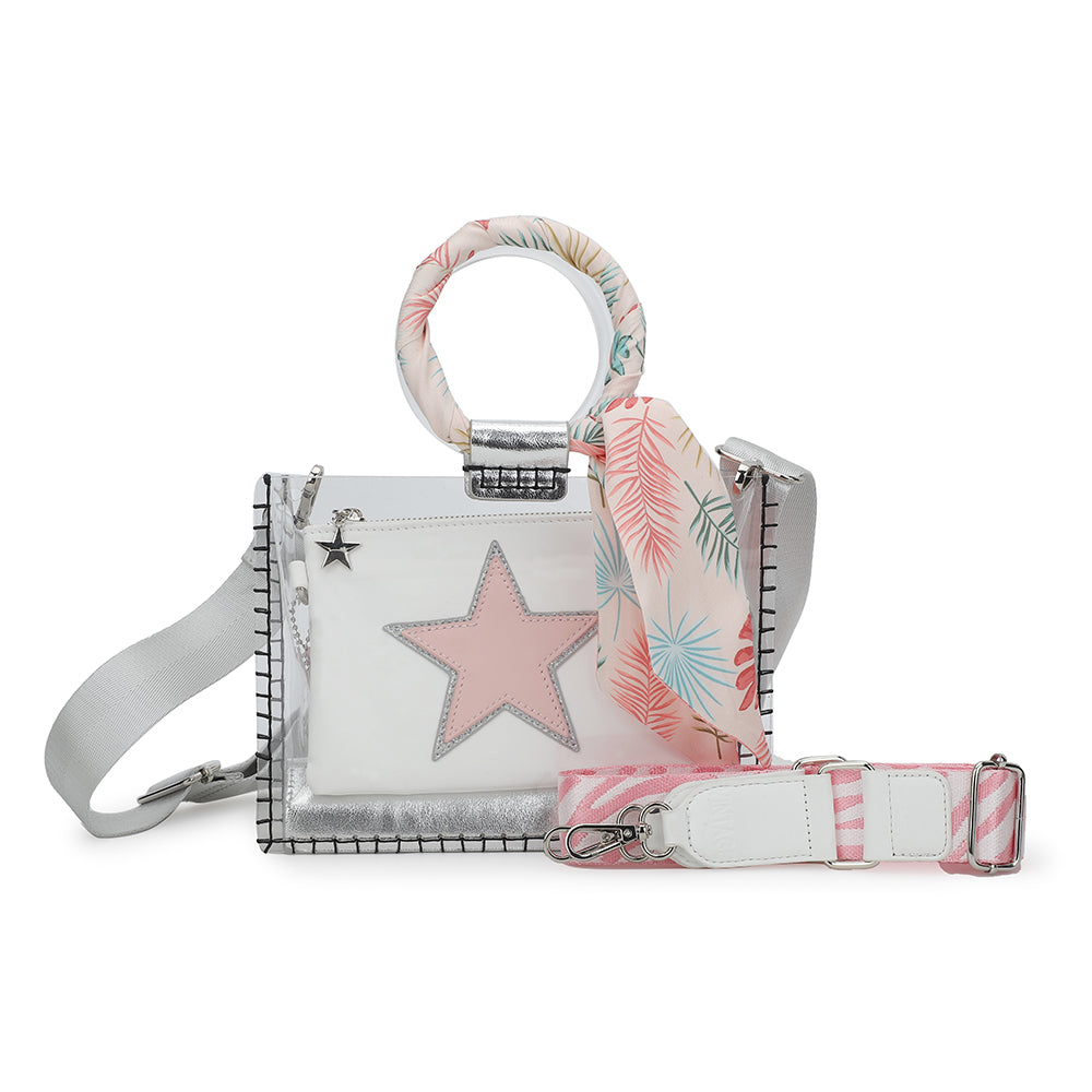 Vintage Havana | MINI MOLLY - SCARF LIGHT PINK