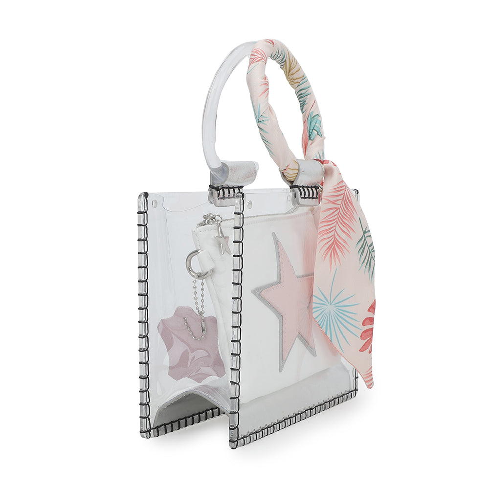 Vintage Havana | MINI MOLLY - SCARF LIGHT PINK