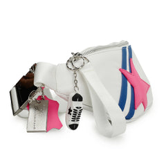 Vintage Havana | SARAH 6 BAG - WHITE/BLUE/PINK