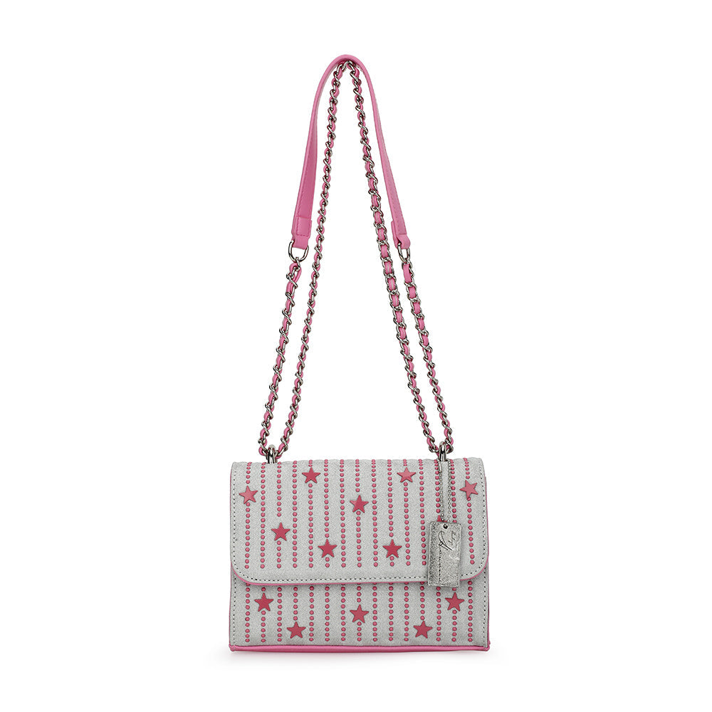 Vintage Havana | OLIVIA BAG-WHITE PINK