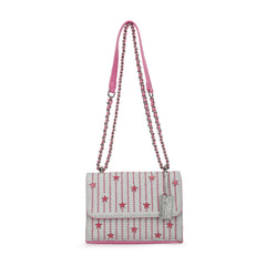 Vintage Havana | OLIVIA BAG-WHITE PINK