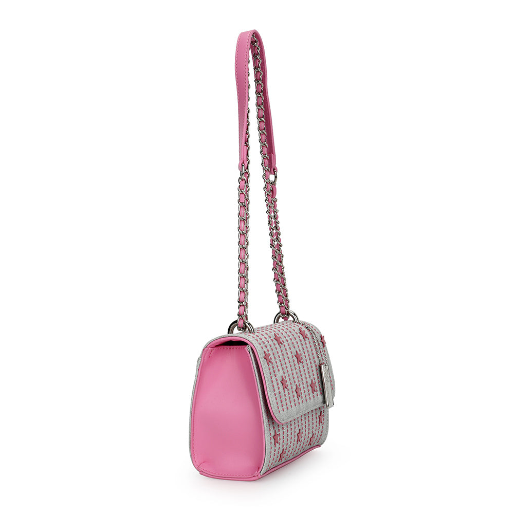 Vintage Havana | OLIVIA BAG-WHITE PINK