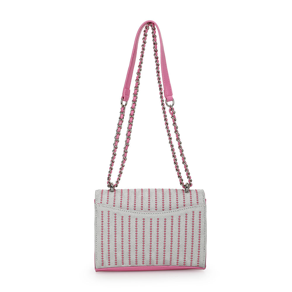 Vintage Havana | OLIVIA BAG-WHITE PINK