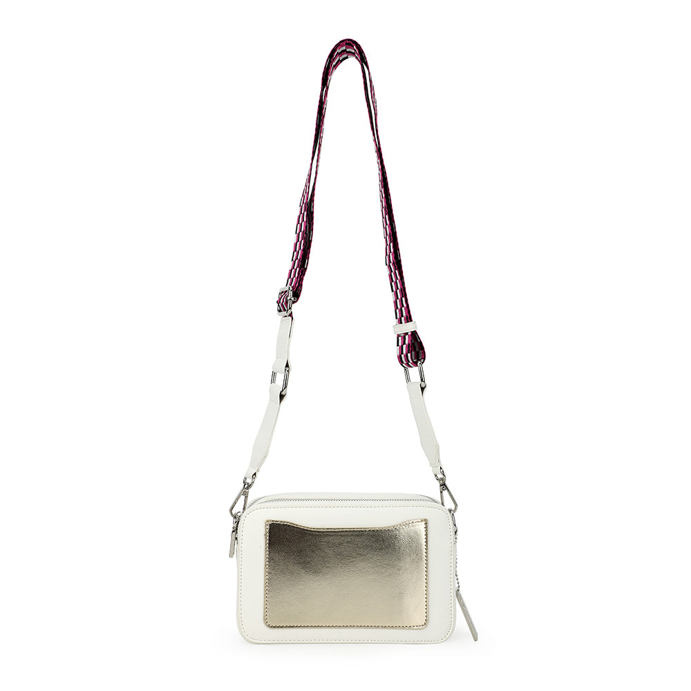 Vintage Havana | LEGEND BAG - WHITE/ GOLD
