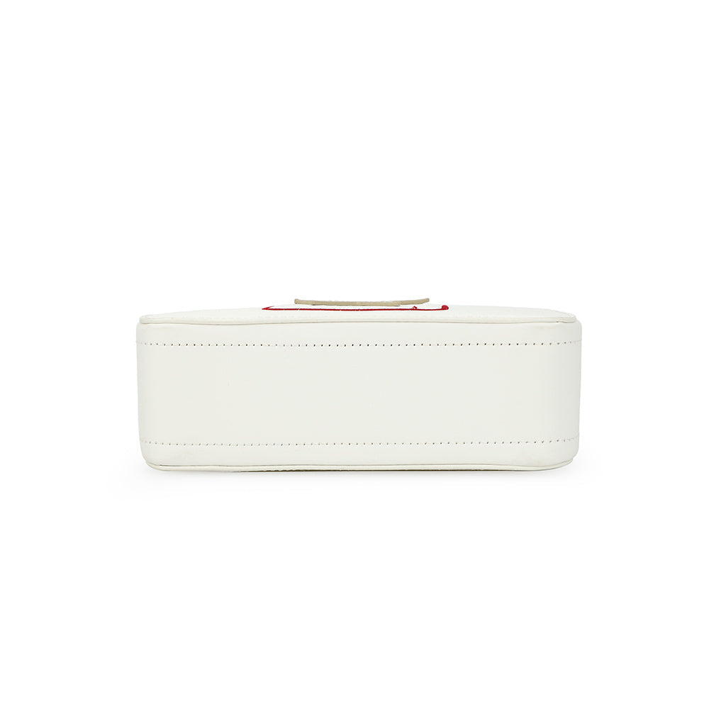 Vintage Havana | LEGEND BAG - WHITE/ GOLD