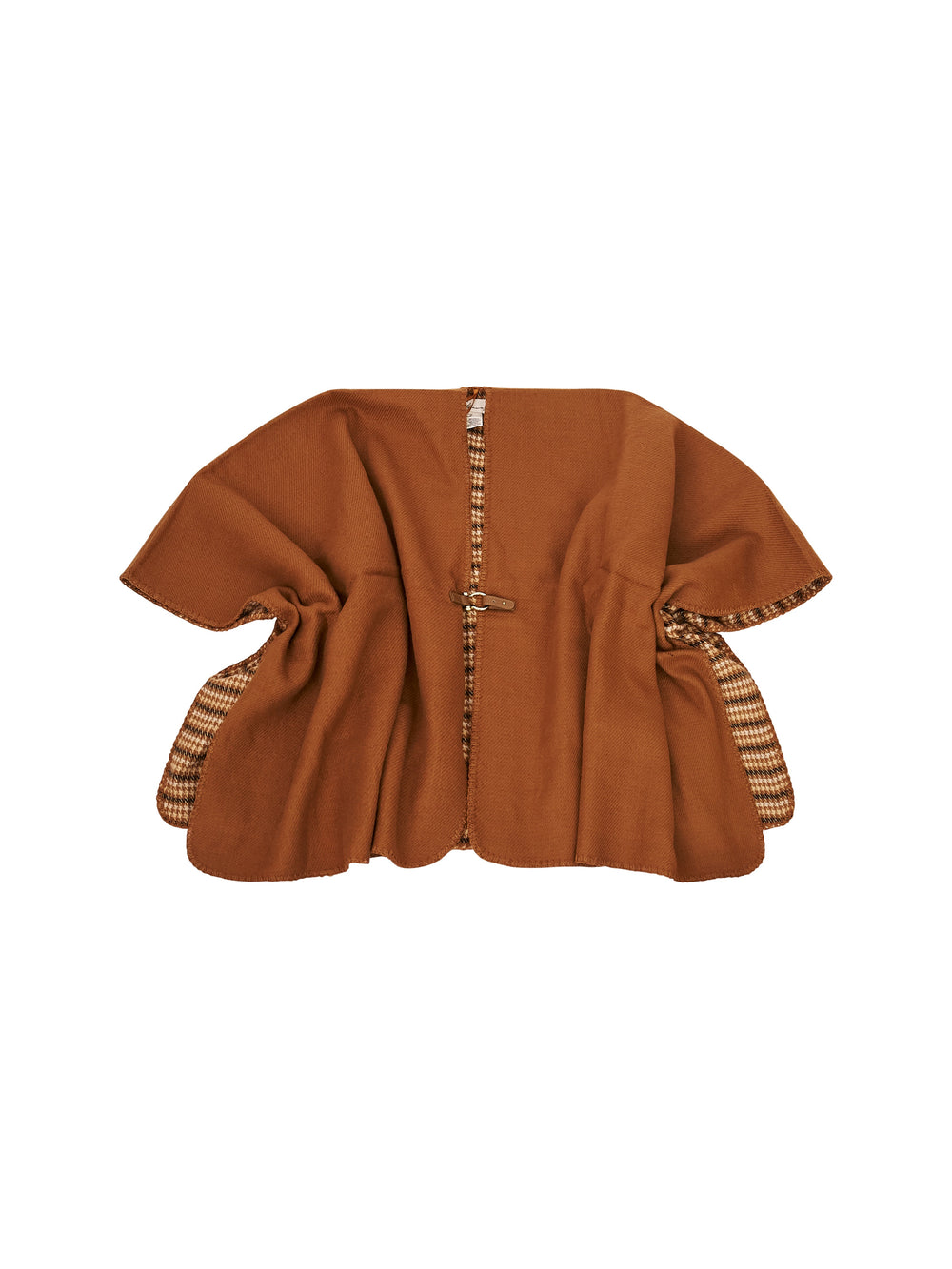 Vintage Havana | WHIPSTITCH RUANA - TAN/IVORY