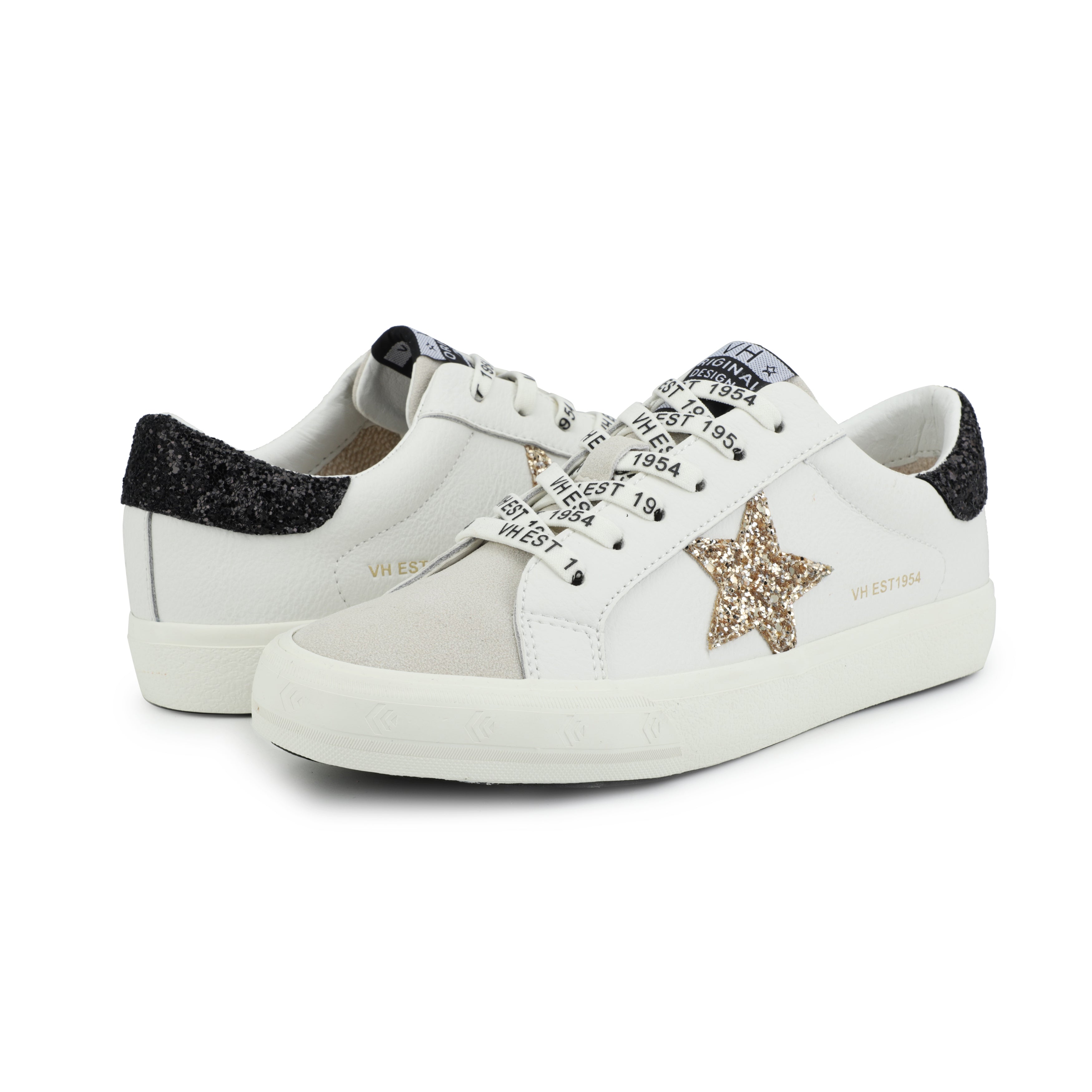 Vintage Havana | GRANDE - WHITE/GREY/GLITTER MULTI