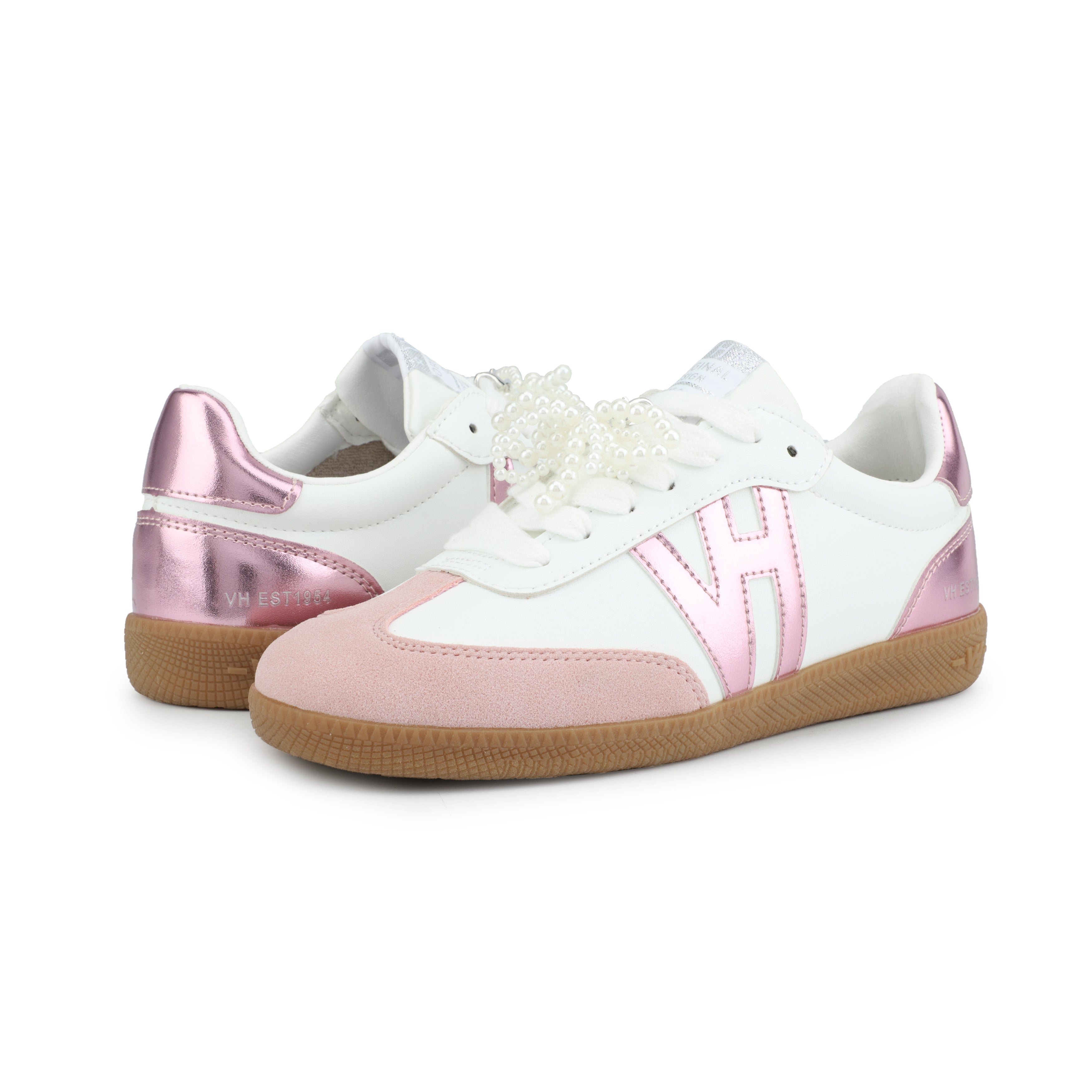 Vintage Havana | NADIA - WHITE METALLIC PINK
