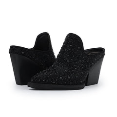 Vintage Havana | DANTE - BLACK RHINESTONES