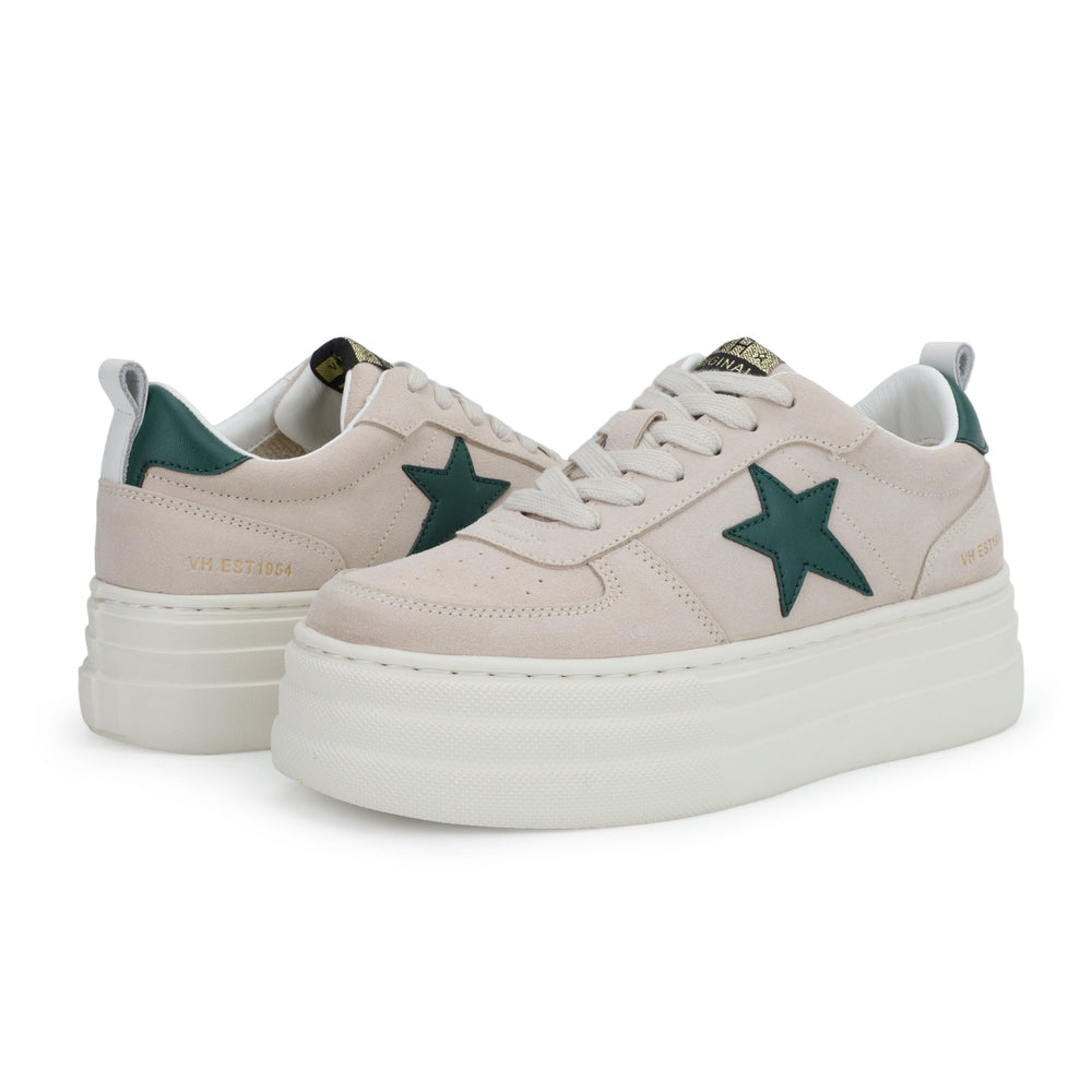 Vintage Havana | HUNTER - GREY SUEDE GREEN