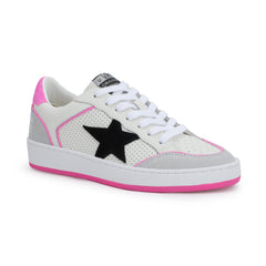 Vintage Havana | DELMA - WHITE FUSCHIA MULTI