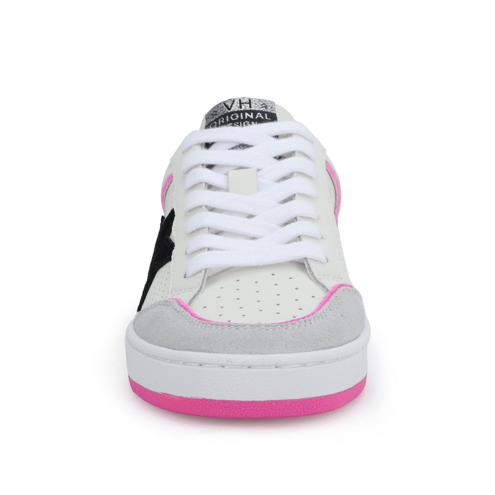 Vintage Havana | DELMA - WHITE FUSCHIA MULTI