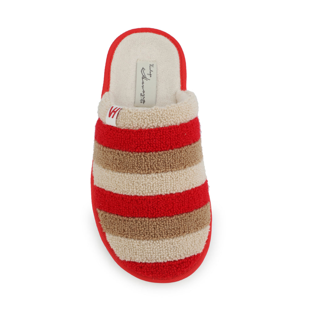 Vintage Havana | Relax - Red/ Beige Multi
