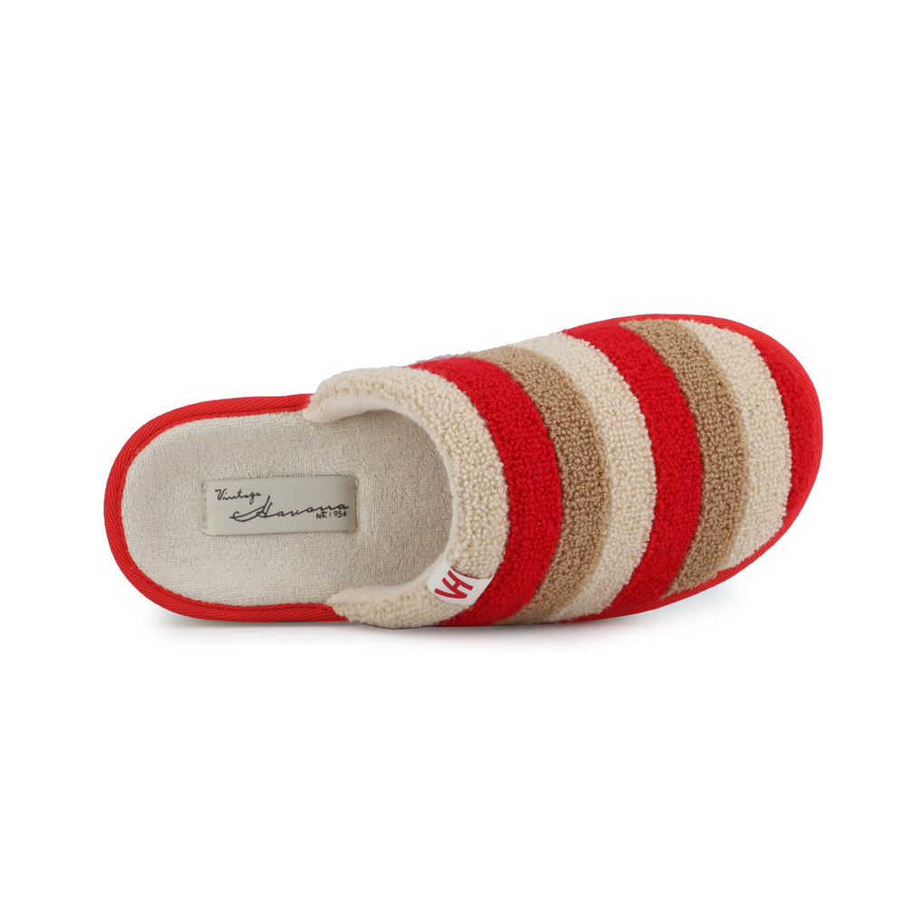 Vintage Havana | Relax - Red/ Beige Multi