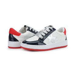 Vintage Havana | KIDS ARIELLA - WHITE/ PATENT/ NAVY/ RED
