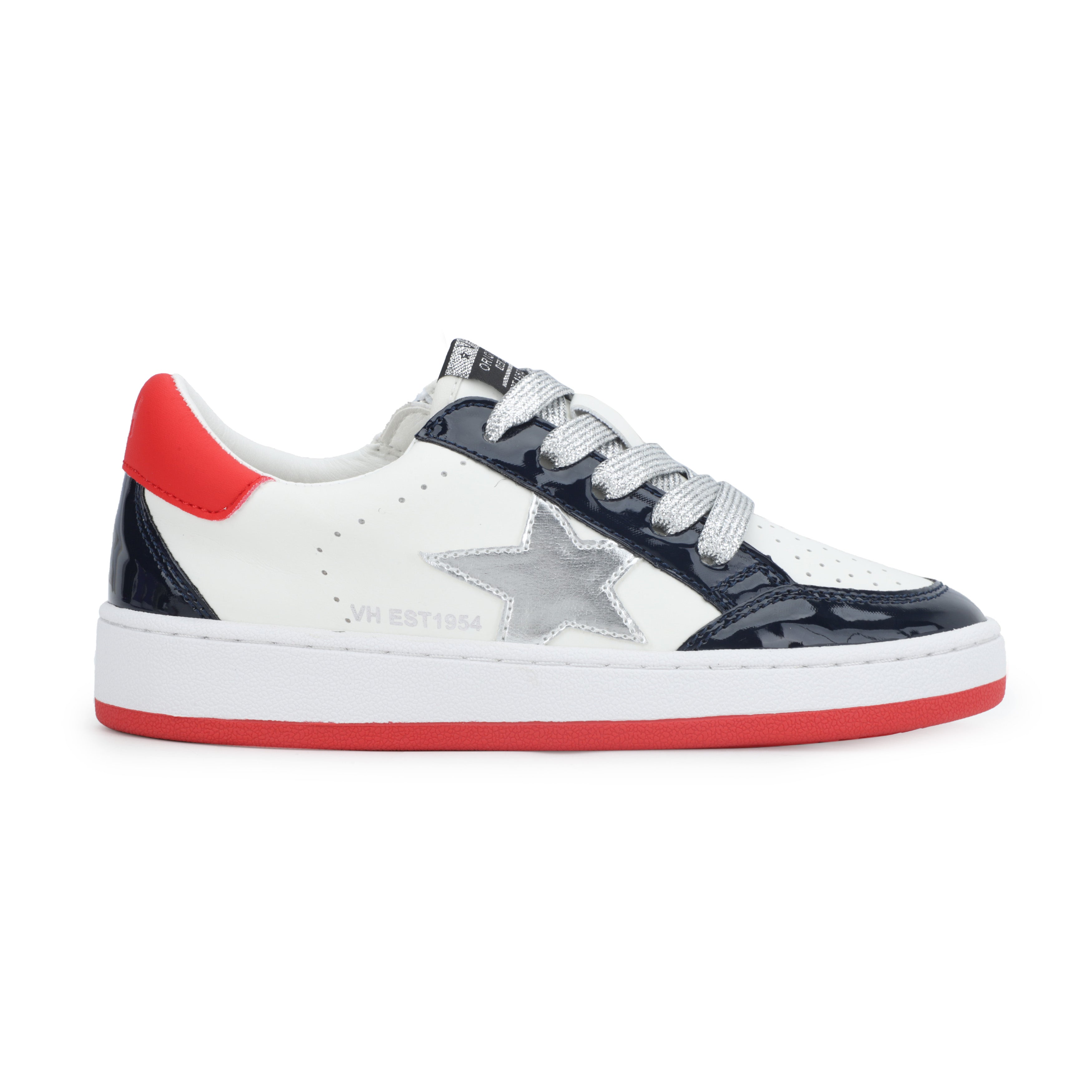 Vintage Havana | KIDS ARIELLA - WHITE/ PATENT/ NAVY/ RED