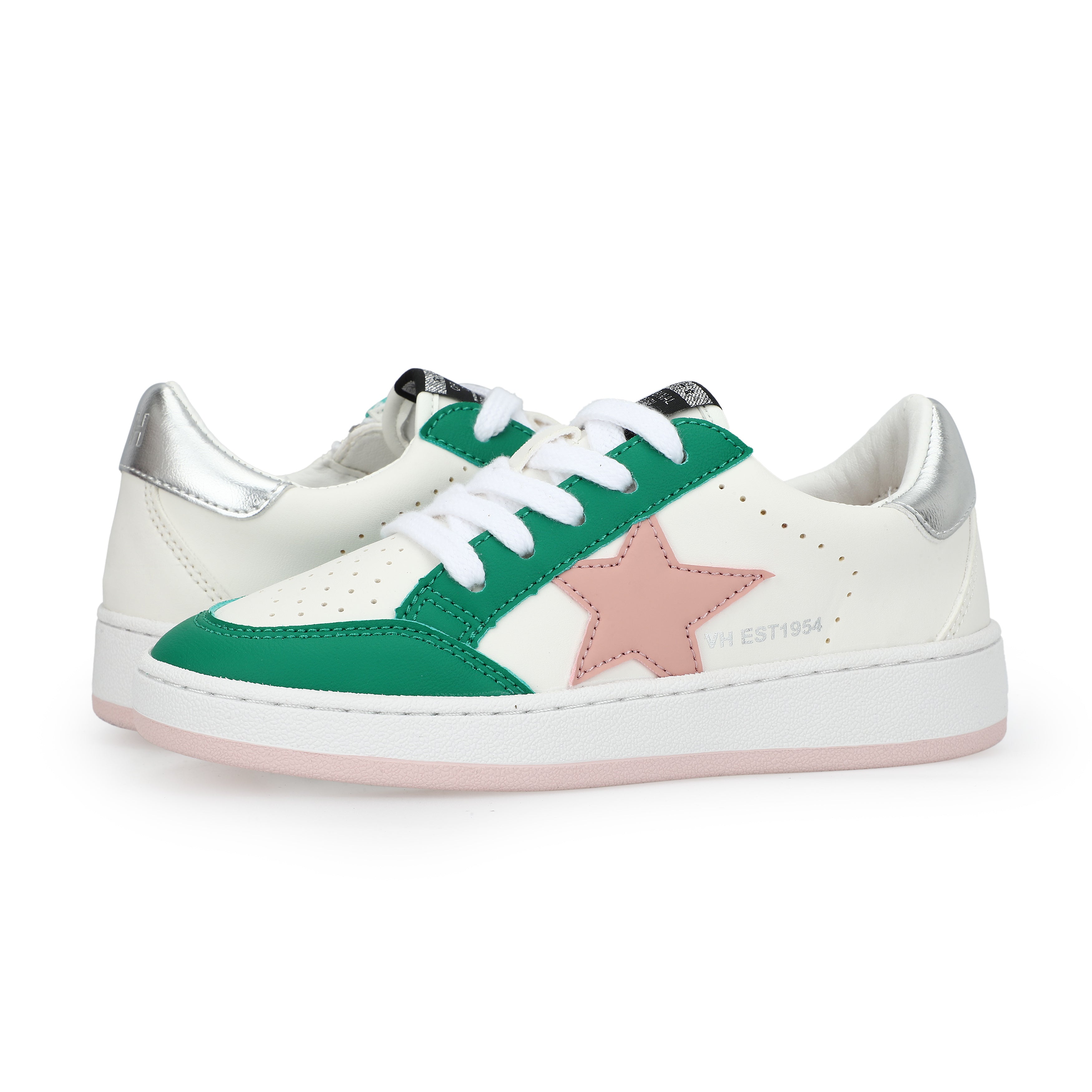 Vintage Havana | KIDS BETTY - WHITE GREEN PINK