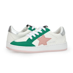Vintage Havana | KIDS BETTY - WHITE GREEN PINK