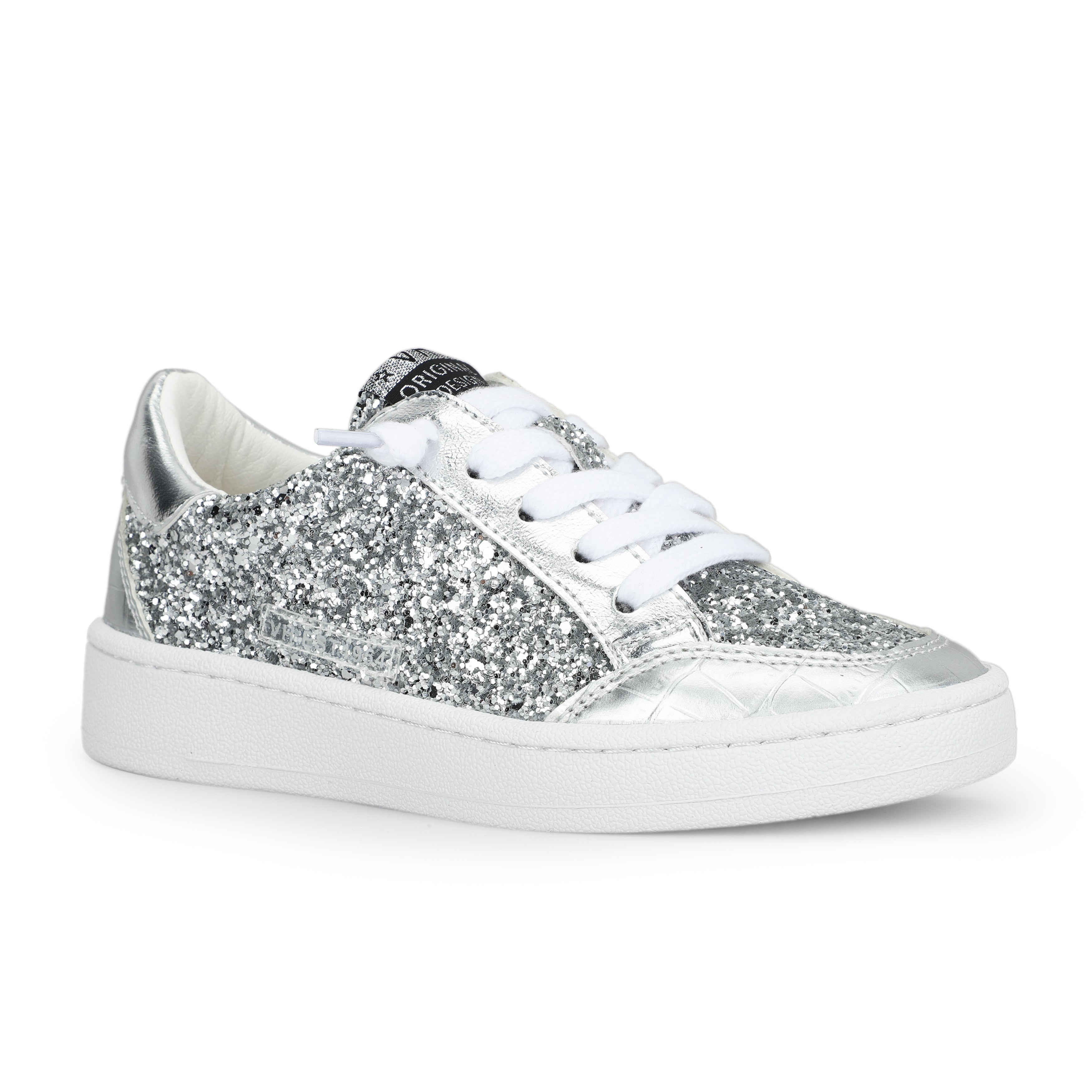 Vintage Havana | KIDS HALEE - WASHED SILVER CROCO