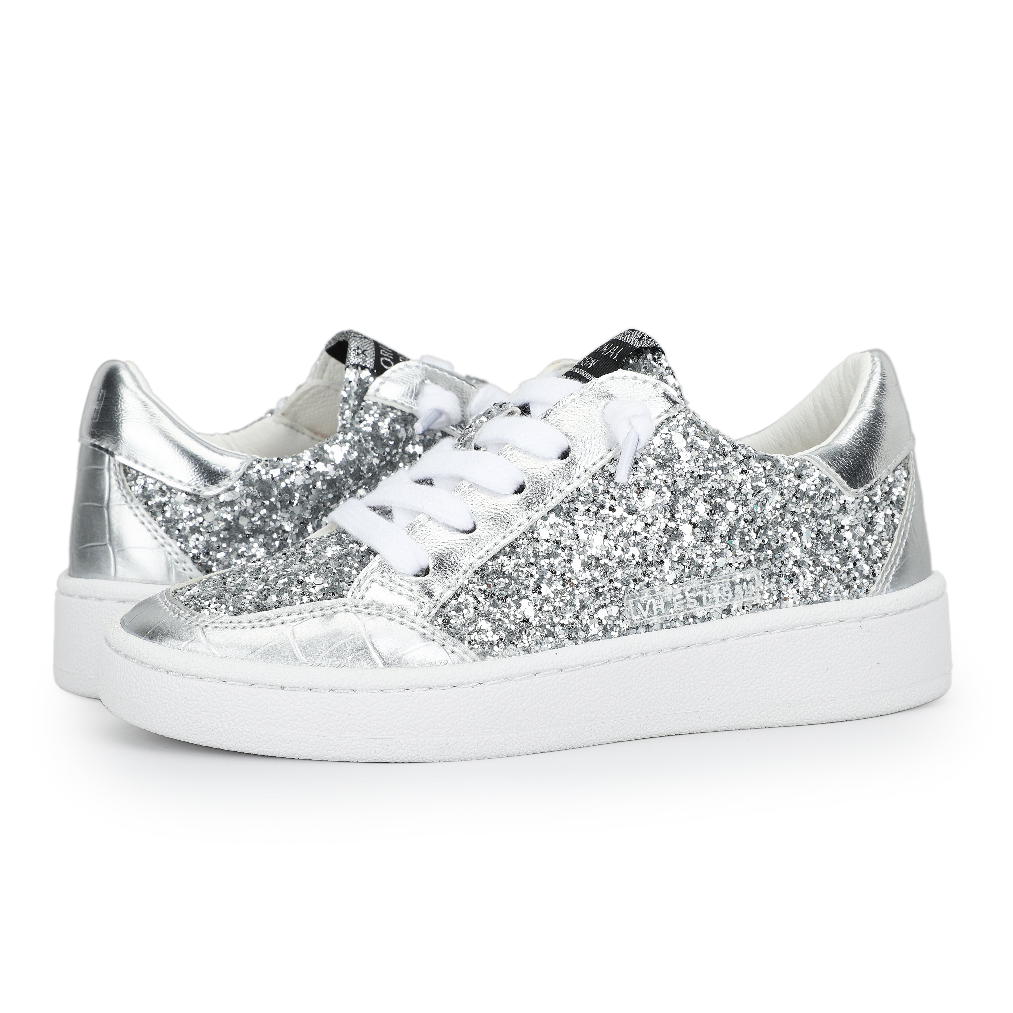 Vintage Havana | KIDS HALEE - WASHED SILVER CROCO