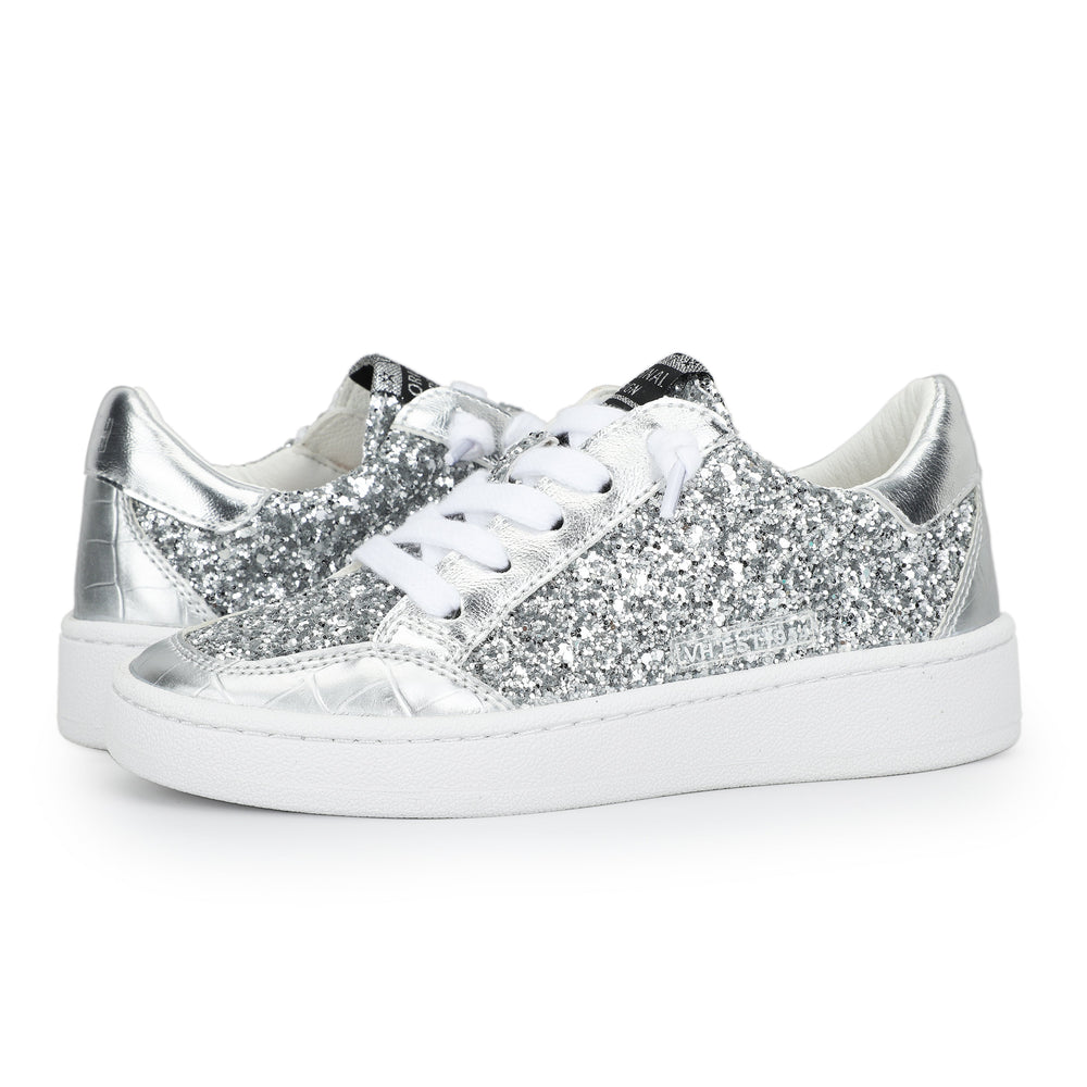 Vintage Havana | KIDS HALEE - WASHED SILVER CROCO