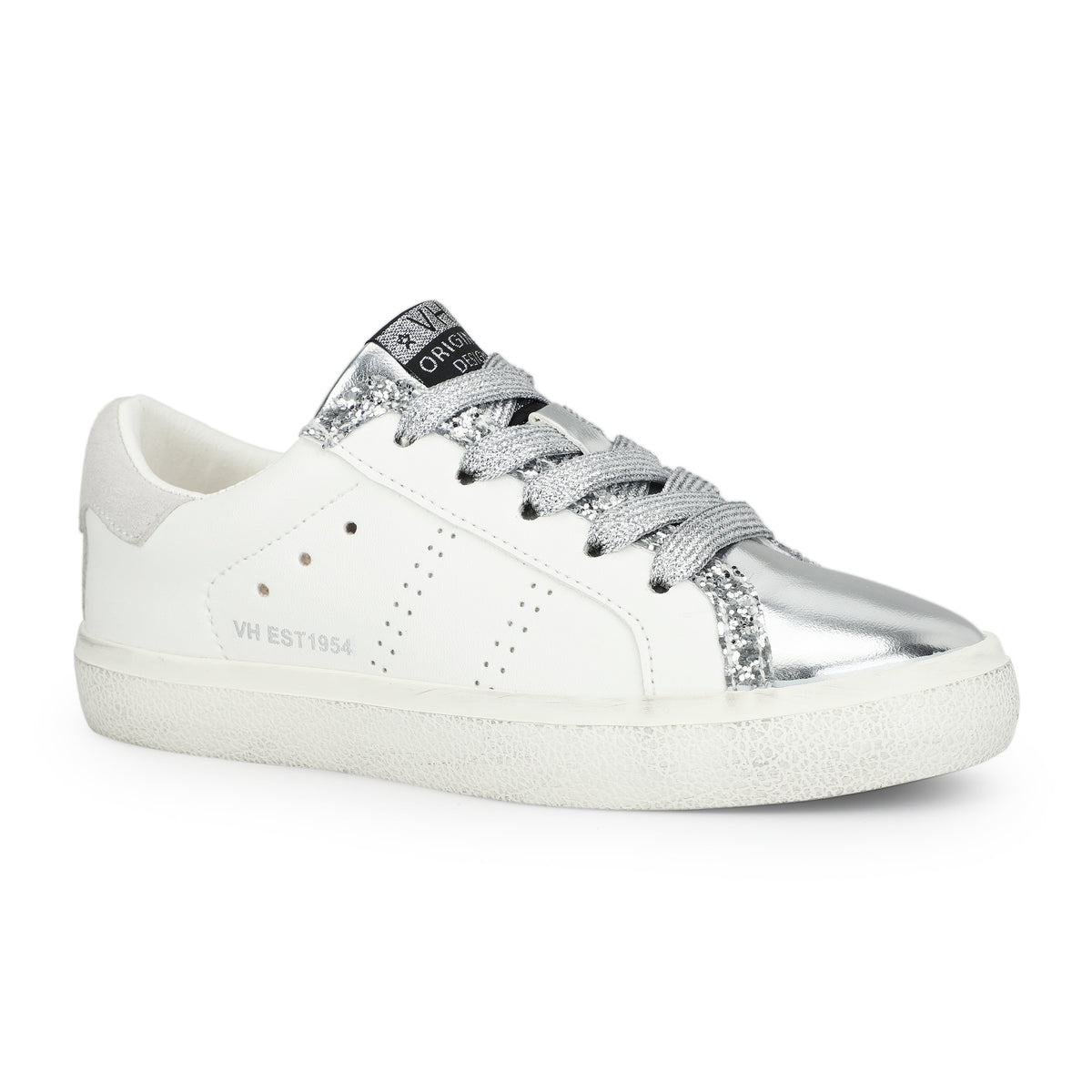 Vintage Havana | KIDS LEXA - WHITE SILVER PERF MULTI