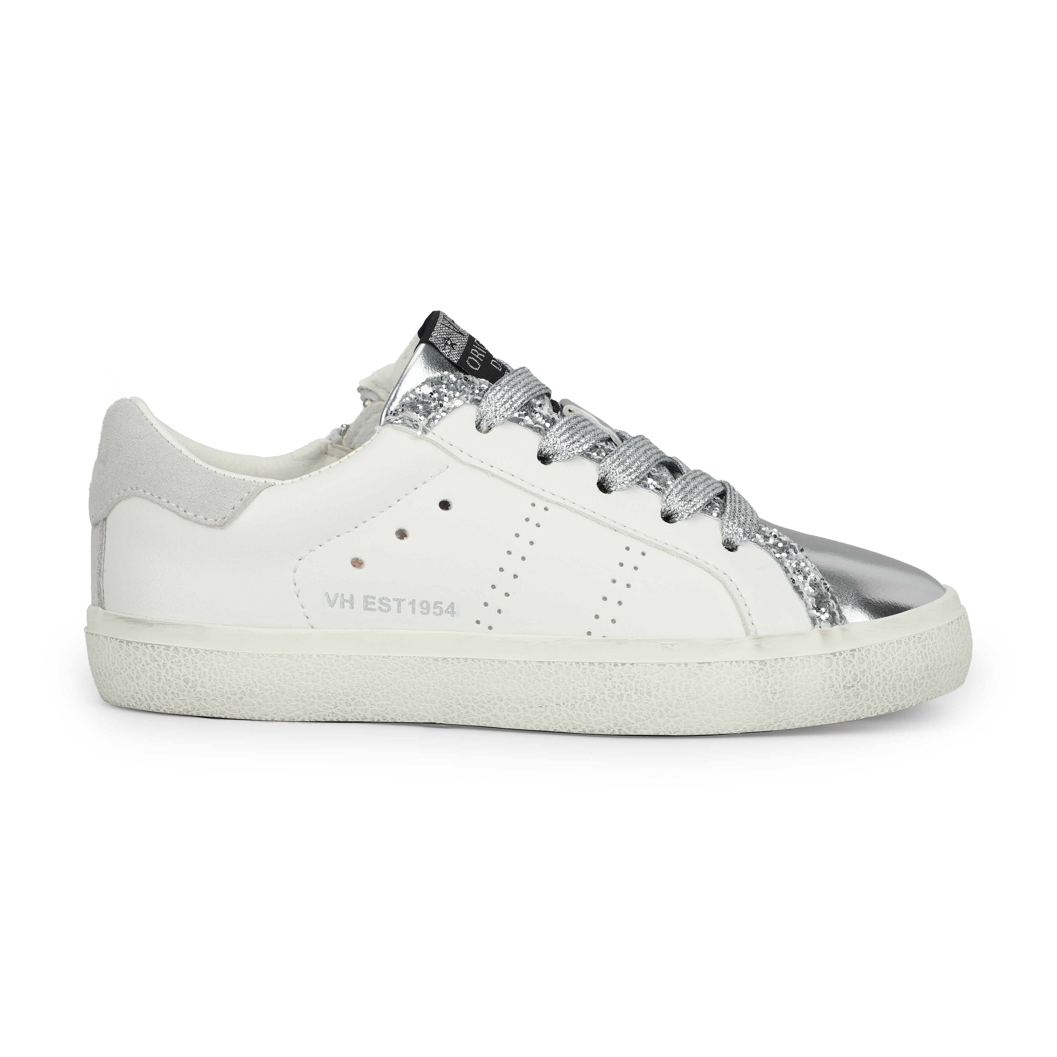 Vintage Havana | KIDS LEXA - WHITE SILVER PERF MULTI