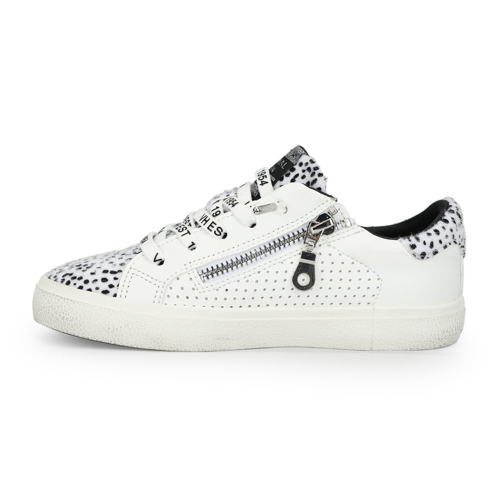 Vintage Havana | KIDS RONDA - WHITE CHEETAH PERF MULTI