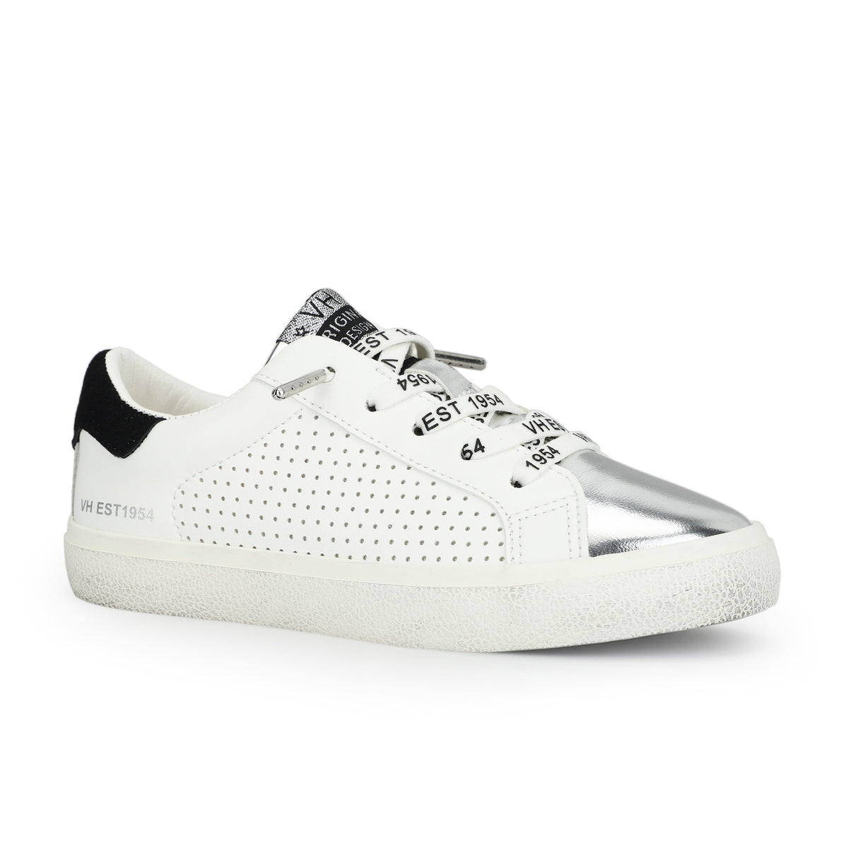 Vintage Havana | KIDS RONDA - WHITE BLACK PERF MULTI
