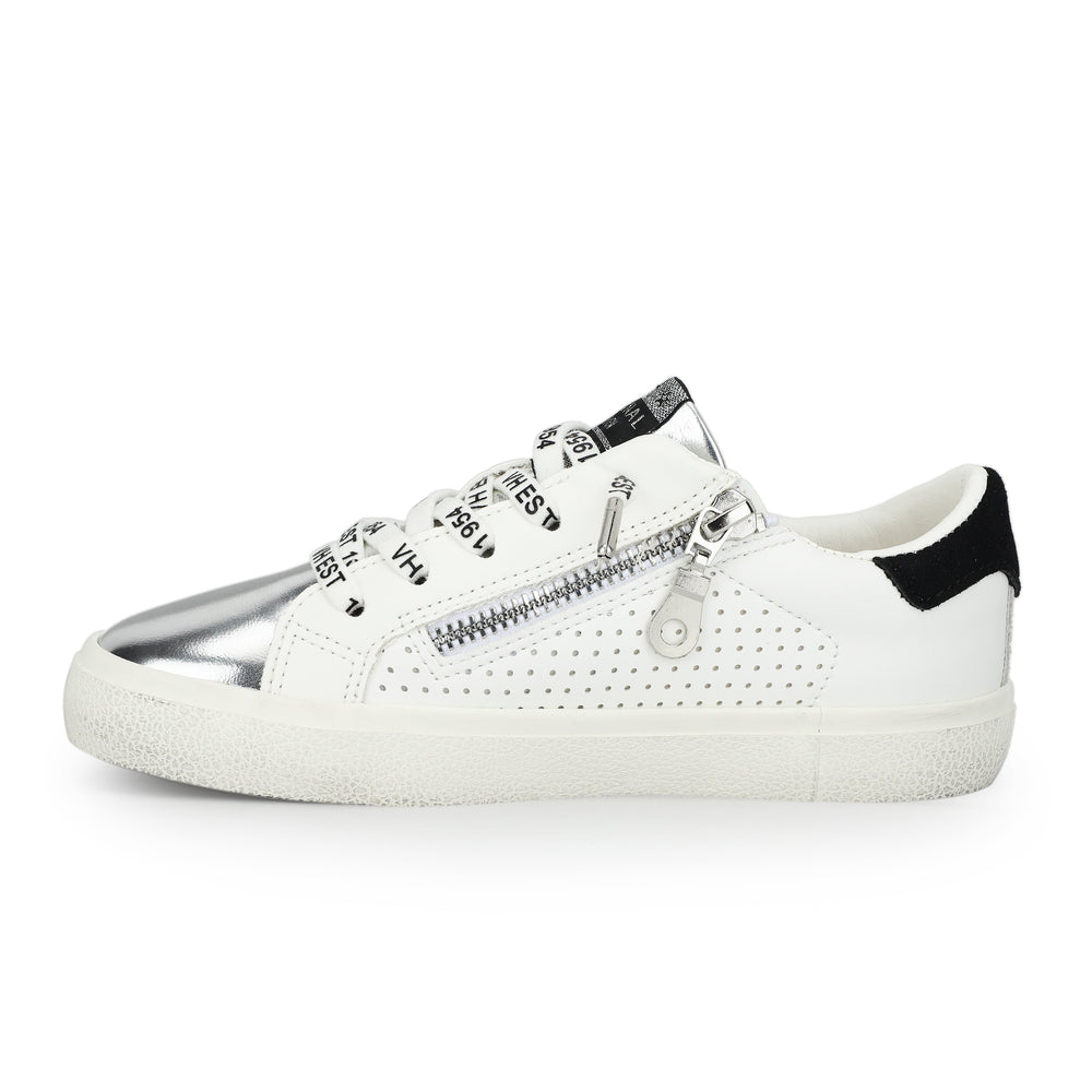 Vintage Havana | KIDS RONDA - WHITE BLACK PERF MULTI