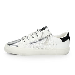 Vintage Havana | KIDS RONDA - WHITE BLACK PERF MULTI