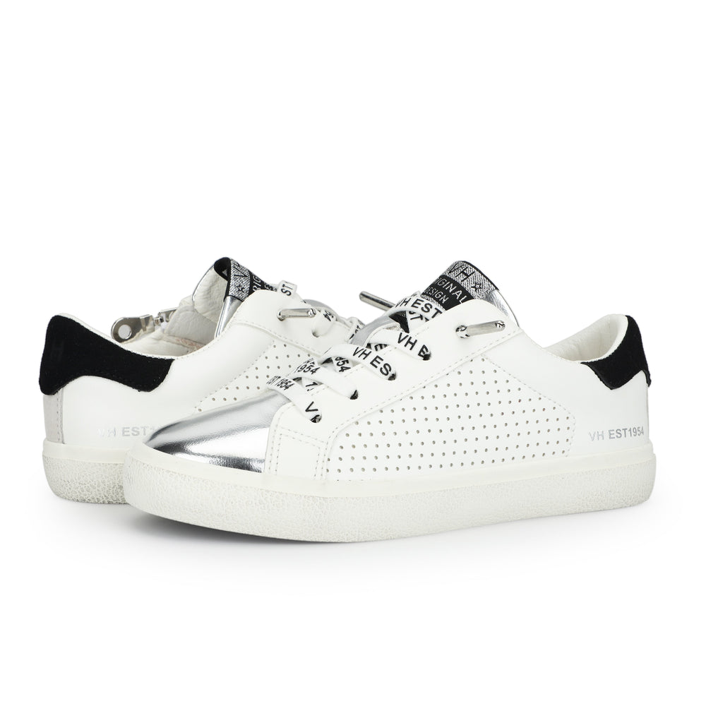 Vintage Havana | KIDS RONDA - WHITE BLACK PERF MULTI