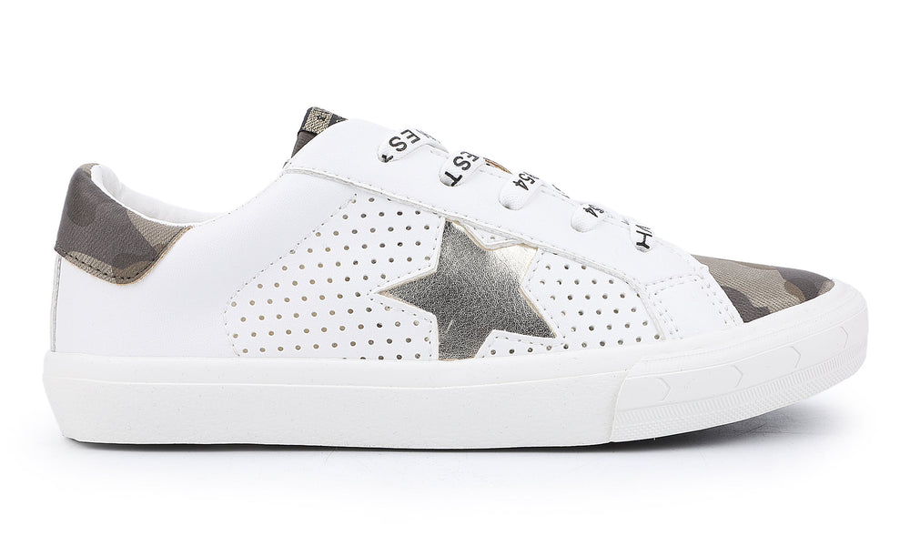 Vintage Havana | KIDS GLORIA - WHITE CAMO MULTI