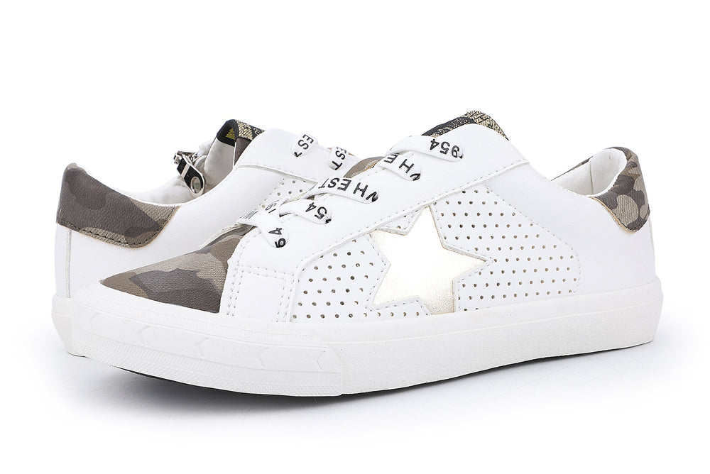 Vintage Havana | KIDS GLORIA - WHITE CAMO MULTI