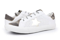 Vintage Havana | KIDS GLORIA - WHITE CAMO MULTI