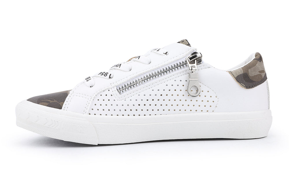 Vintage Havana | KIDS GLORIA - WHITE CAMO MULTI