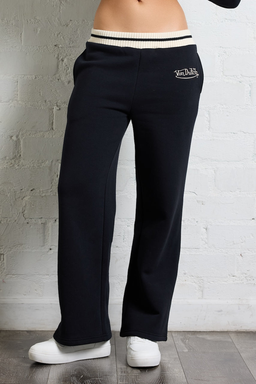 Vintage Havana | Von Dutch Wide Leg Pant