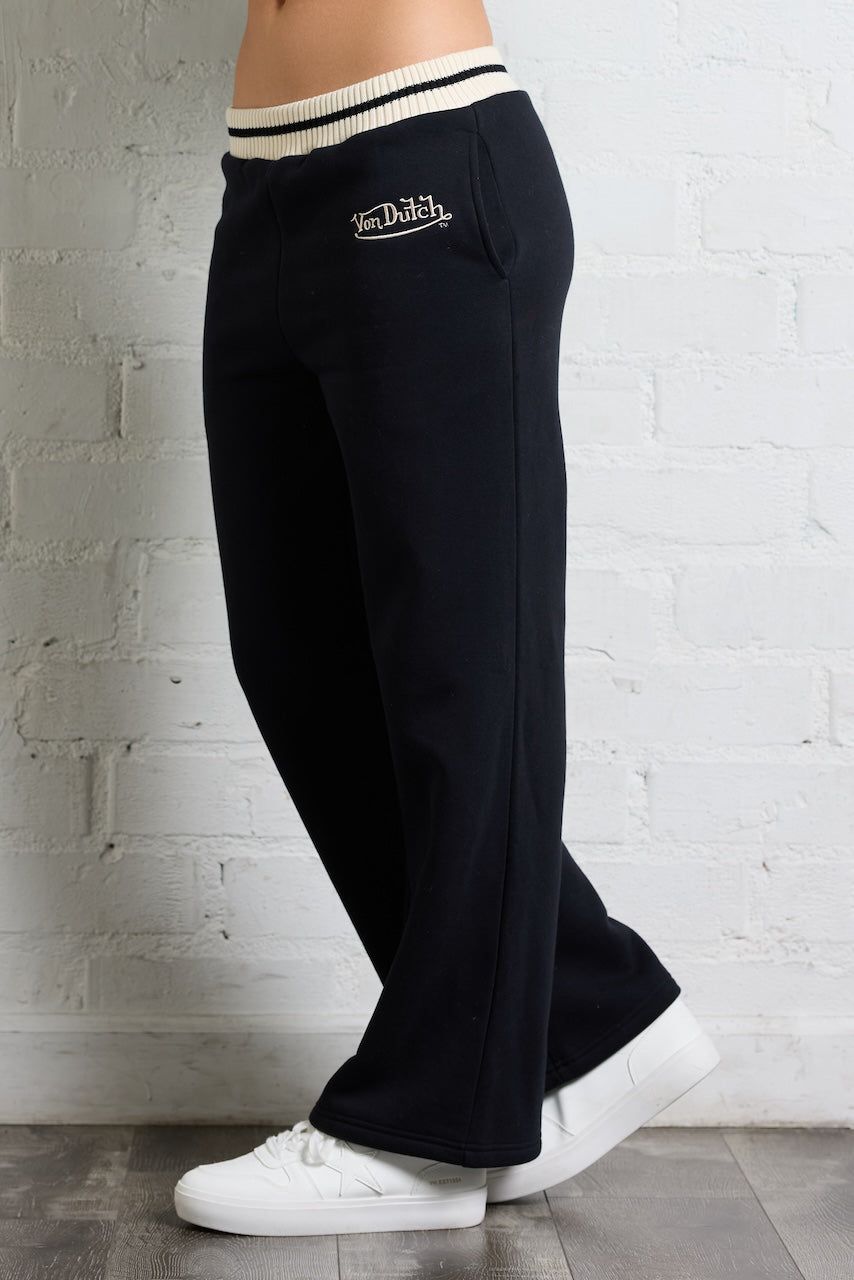 Vintage Havana | Von Dutch Wide Leg Pant