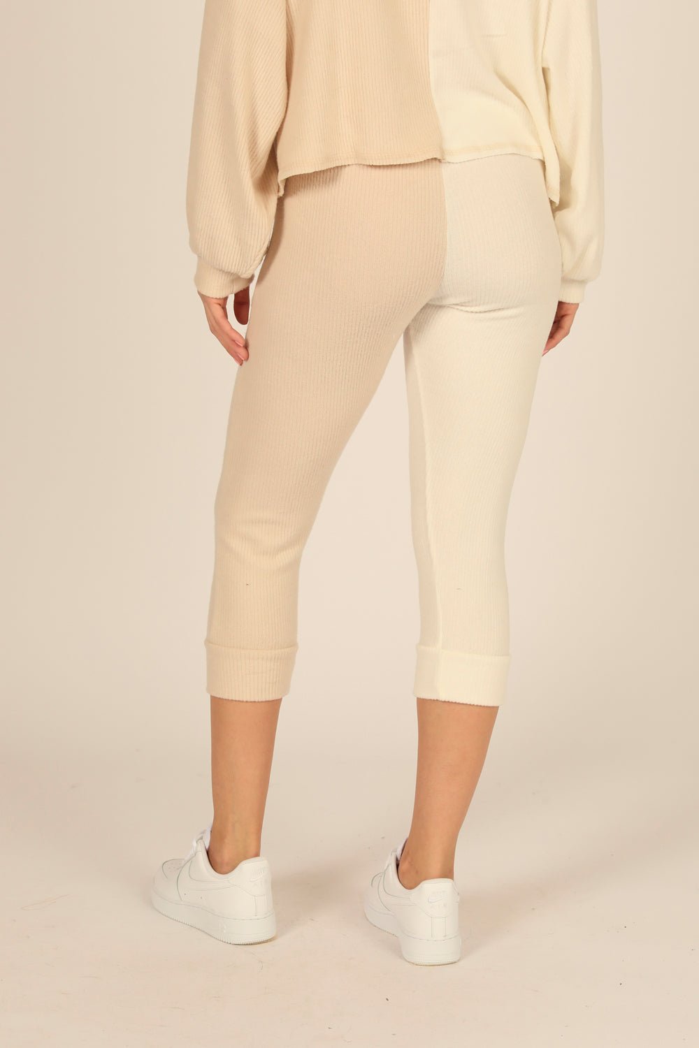 Vintage Havana | Brushed Hacci Rib Split Jogger