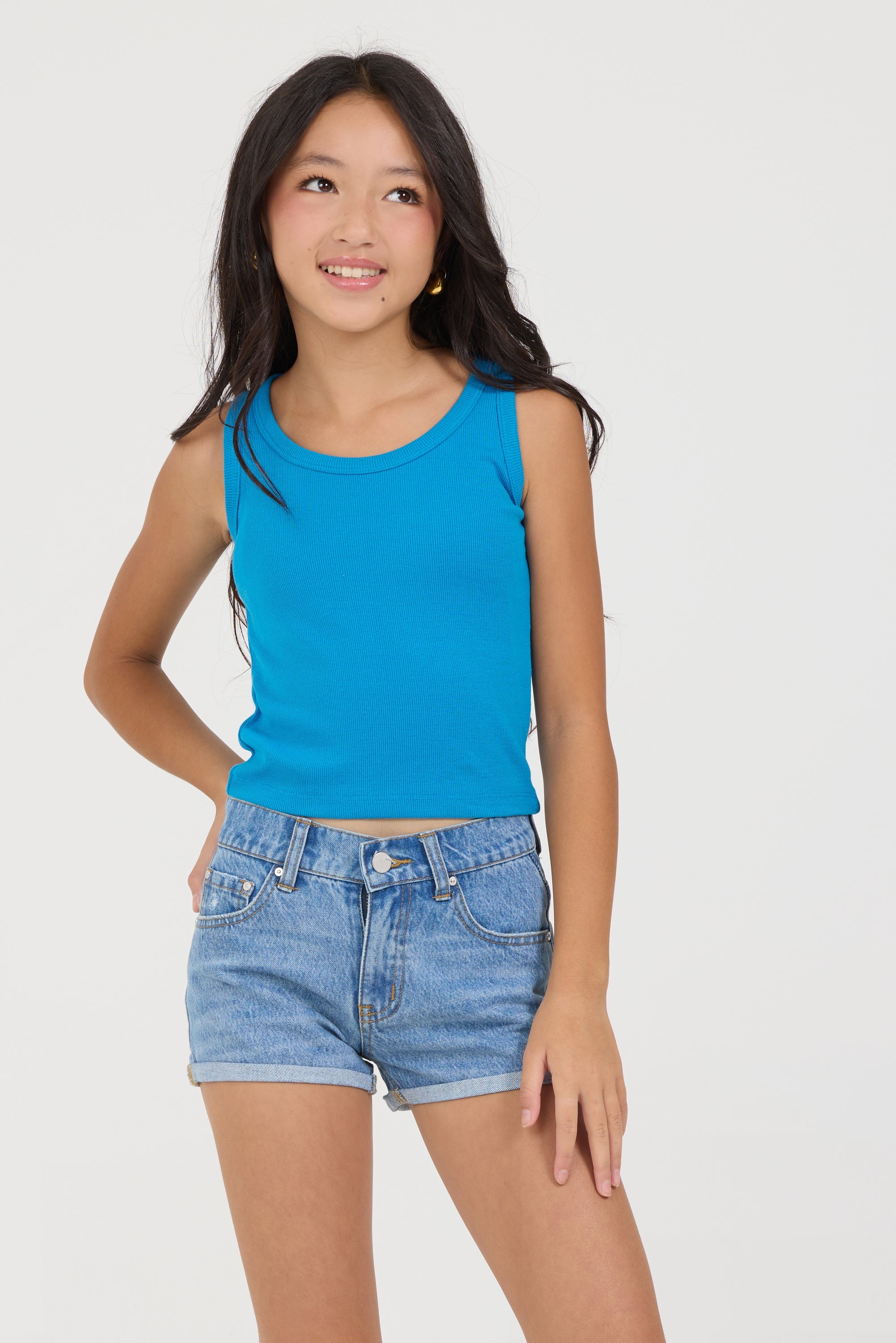 Vintage Havana | Kids Ribbed Tank